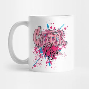 Gutter Pigs logo Mug